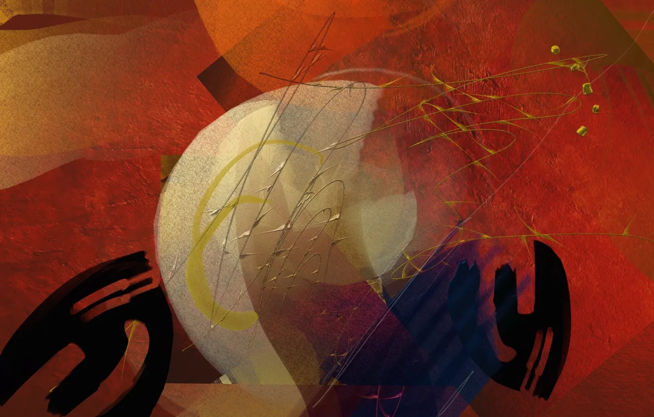 Photo wallpaper abstraction, color, form