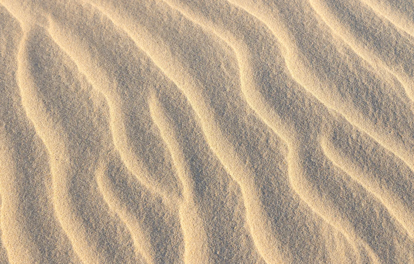 Photo wallpaper sand, desert, sugar