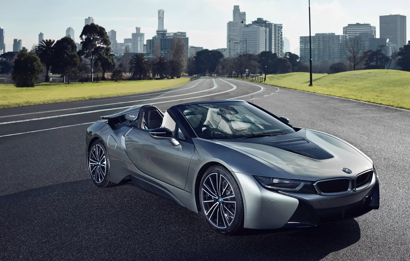 Photo wallpaper Roadster, 2018, BMW i8