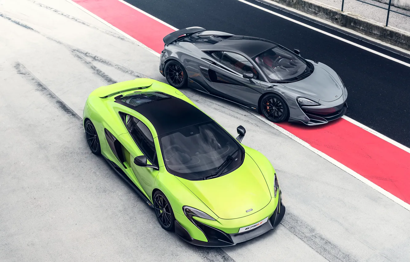 Photo wallpaper McLaren, supercar, 2018, 675LT, 600LT