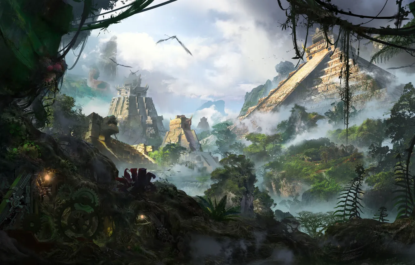 Photo wallpaper computer game, the real-time strategy, dongbiao lu, Turn-based strategy, Total War: Warhammer II