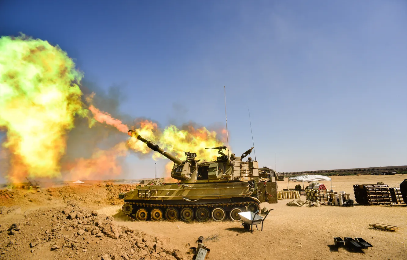 Photo wallpaper weapons, army, artillery