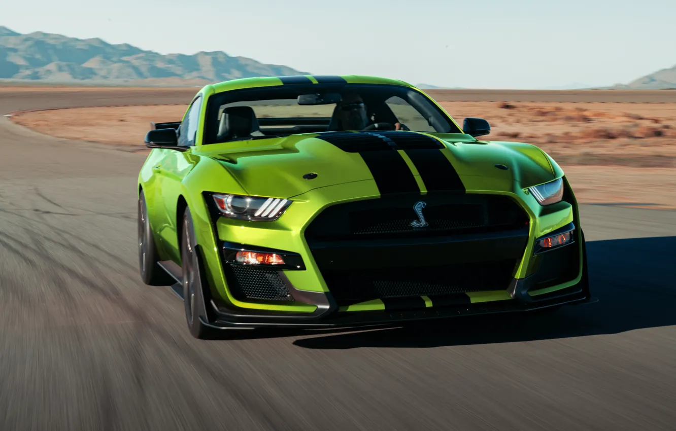 Photo wallpaper Mustang, Ford, Shelby, GT500, 2019