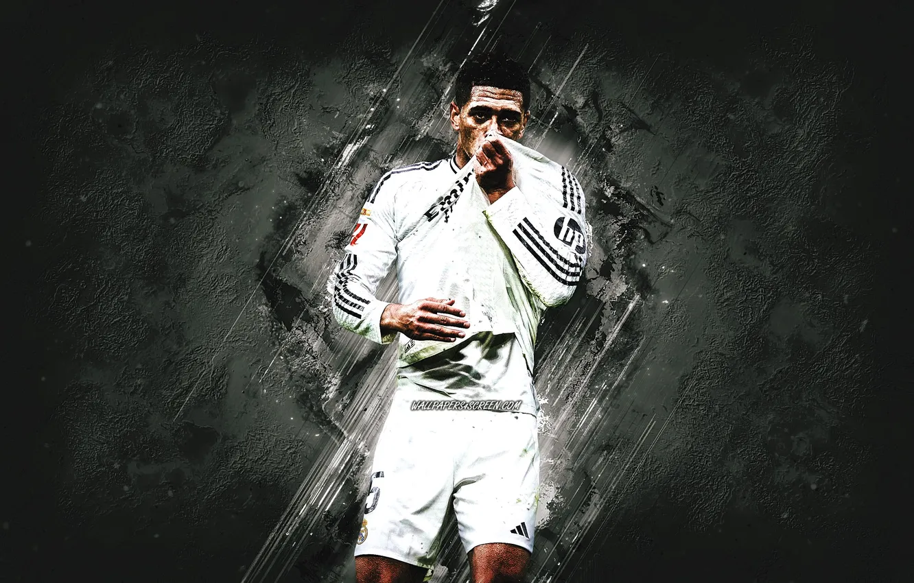 Photo wallpaper British, football, soccer, Real Madrid, Sport, Bellingham, Jude, Jude Bellingham