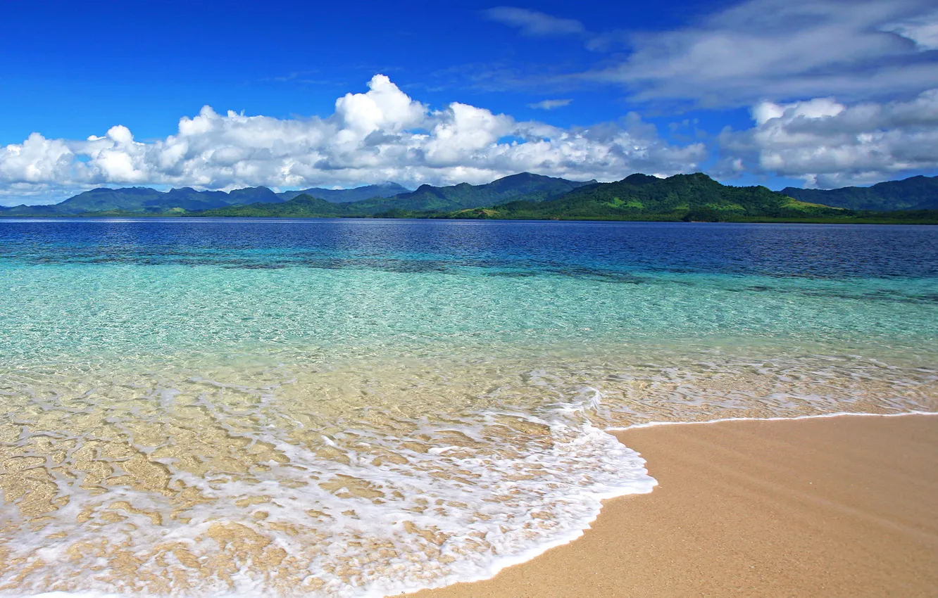 Photo wallpaper beach, tropics, the ocean, shore, Laguna