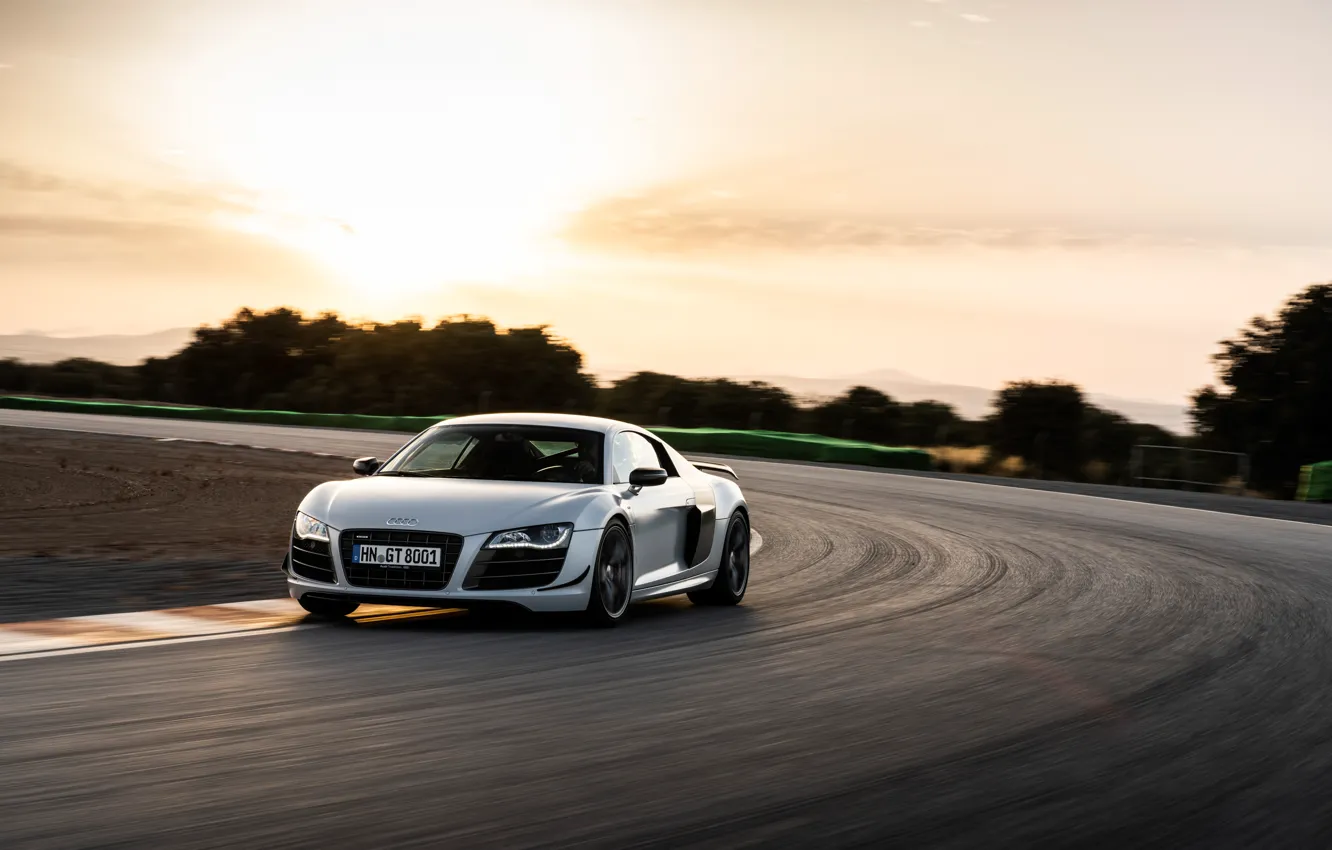 Photo wallpaper Audi, supercar, drive, R8, Audi R8 GT Coupe