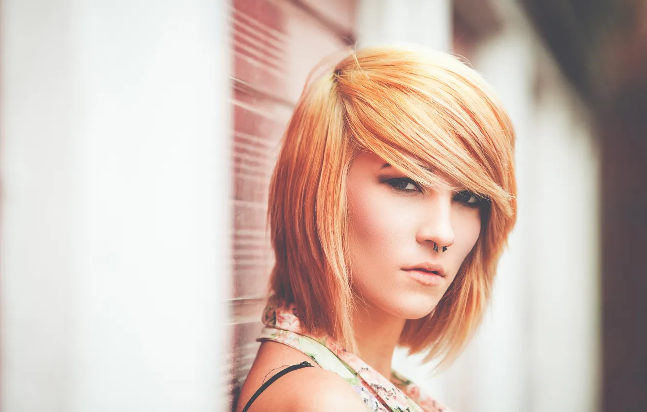 Photo wallpaper look, girl, Chloe