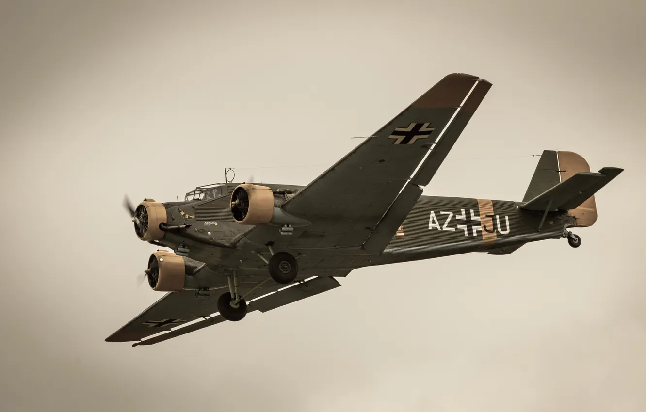 Photo wallpaper the plane, Junkers, transport, U-52