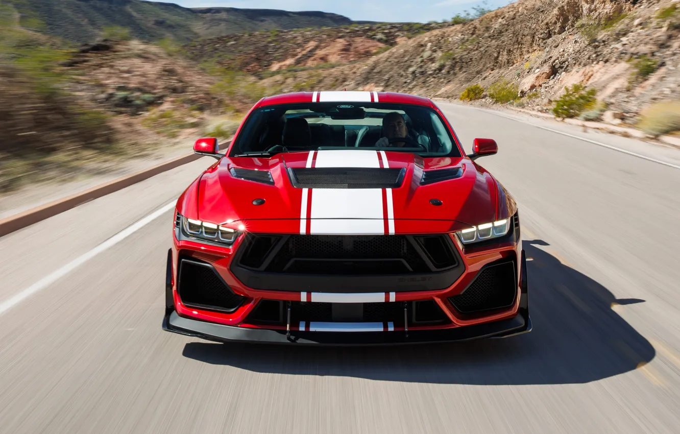 Photo wallpaper Mustang, Shelby, Shelby Super Snake, 2024