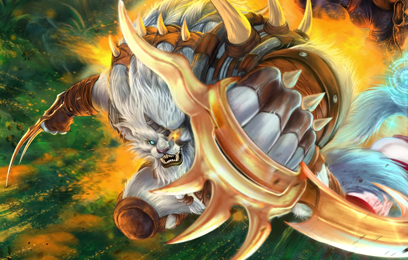 Photo wallpaper rage, hunter, League of Legends, LoL, Rengar, Pridestalker