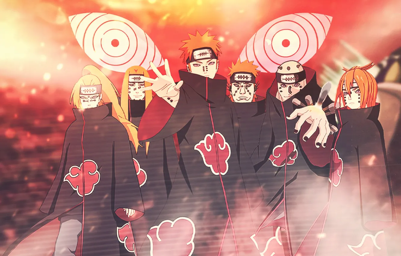 Photo wallpaper naruto, naruto, akatsuki, Payne, akatsuki, pain