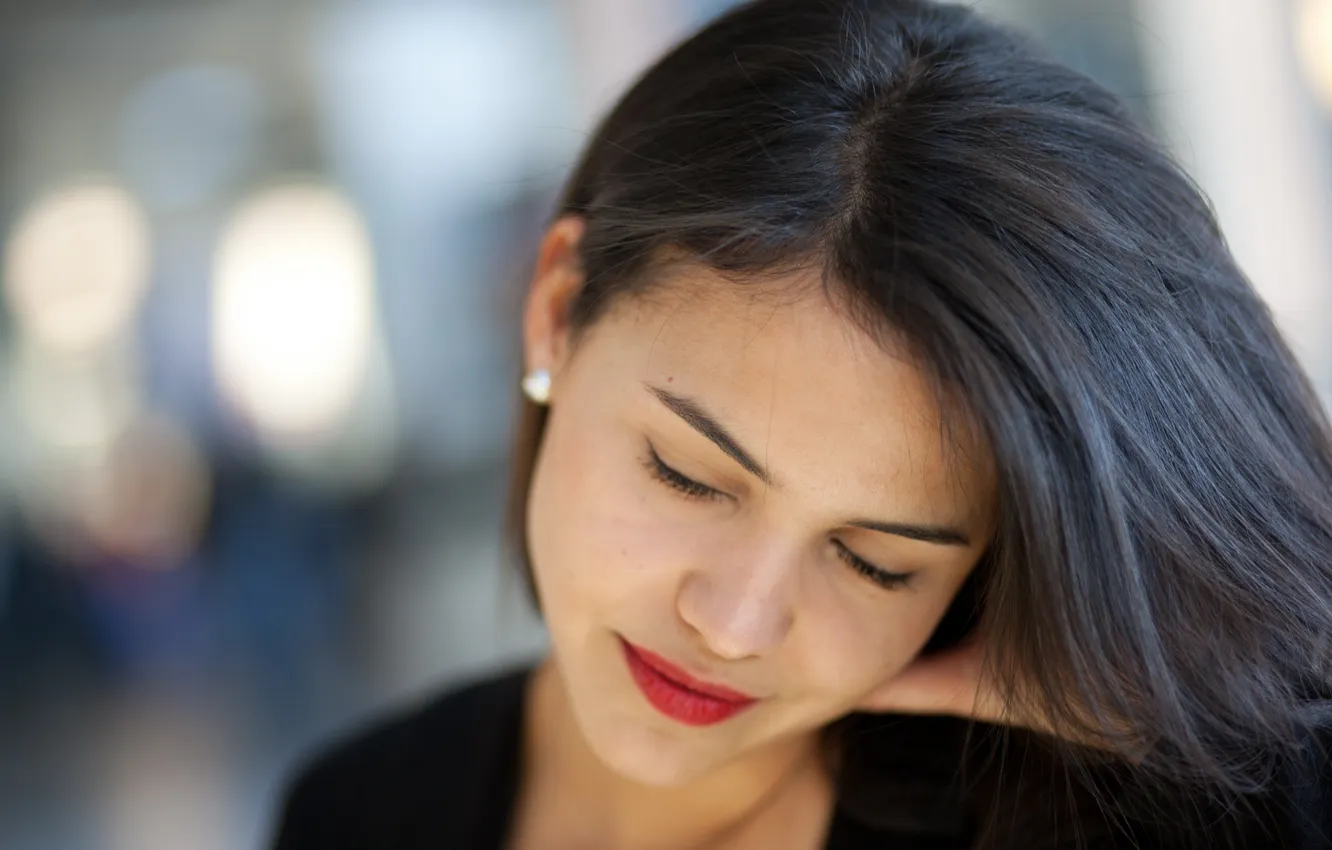 Photo wallpaper girl, portrait, beauty