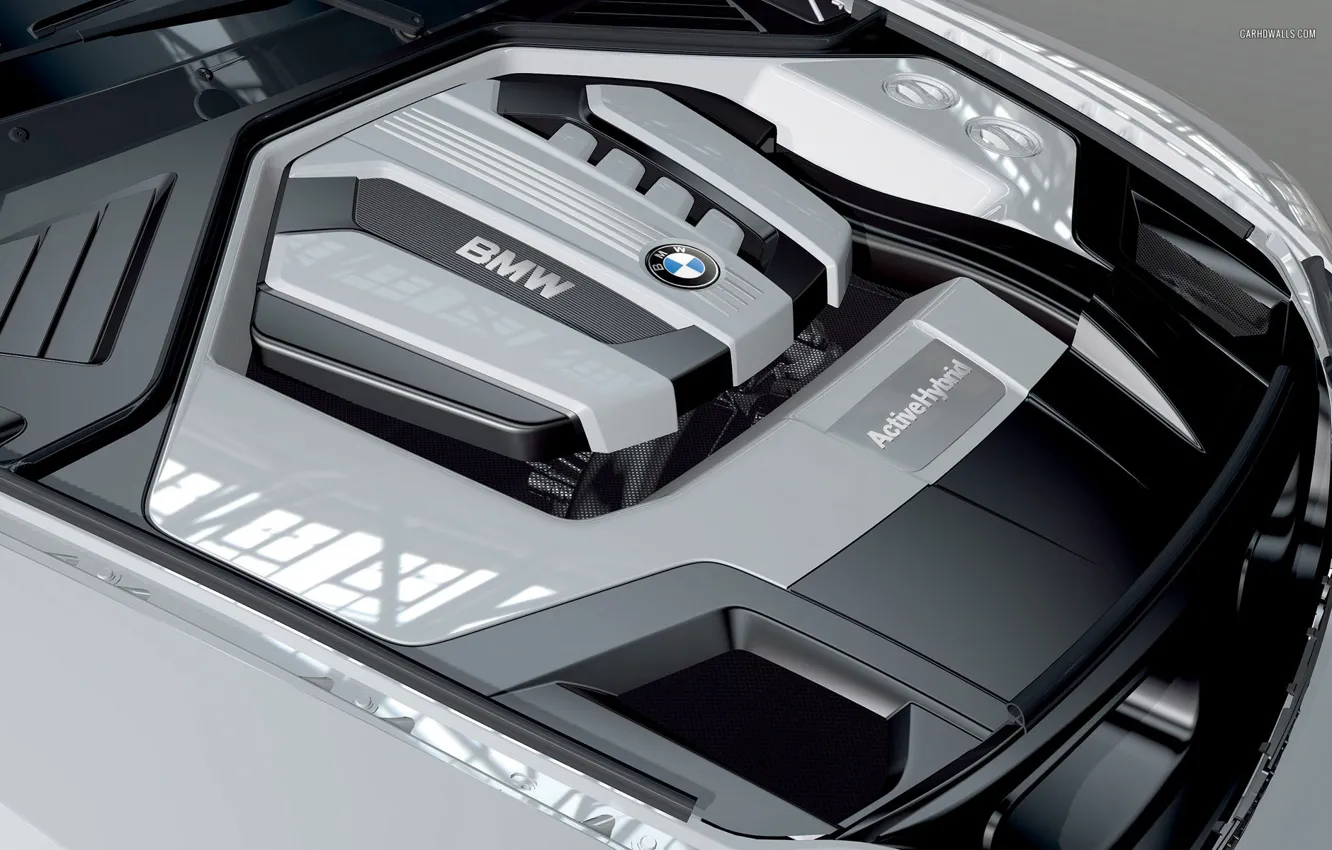 Photo wallpaper BMW, engine, Active Hybrid