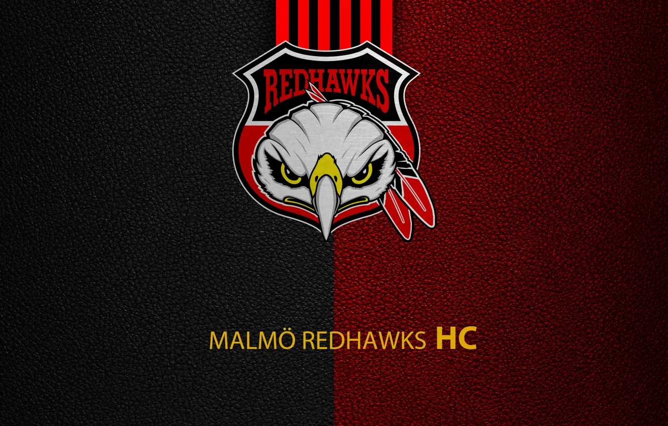 Photo wallpaper wallpaper, logo, Sport, Hockey, Malmö Redhawks