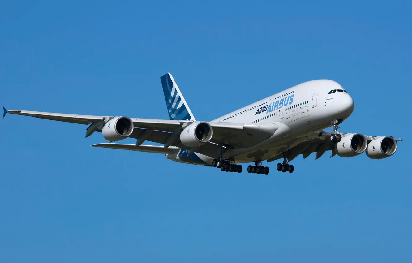 Photo wallpaper aviation, the plane, A380