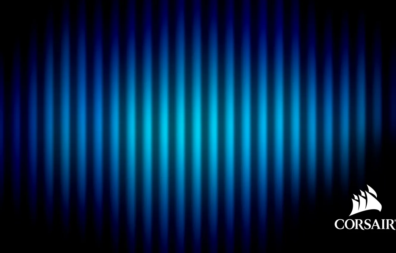 Photo wallpaper blue, hi-tech, Corsair, technology