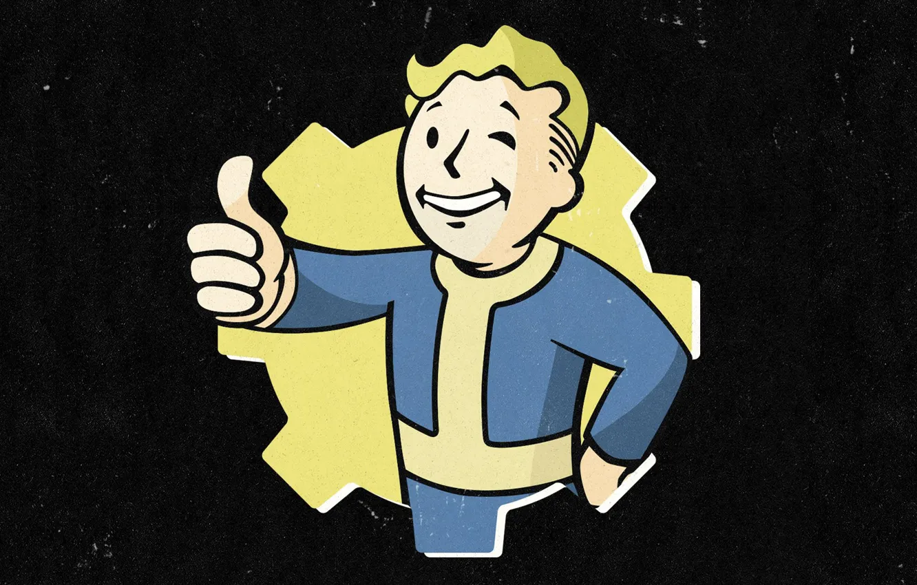 Photo wallpaper Fallout, Bethesda Softworks, Bethesda, Bethesda Game Studios, Fallout 4, Vault Boy