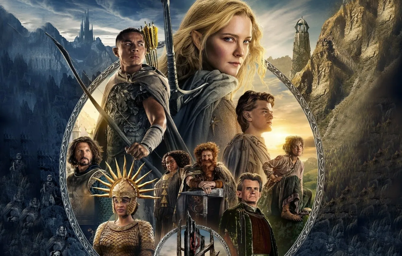 Photo wallpaper movie, The Lord of the Rings, Characters, tv series, The Rings of Power