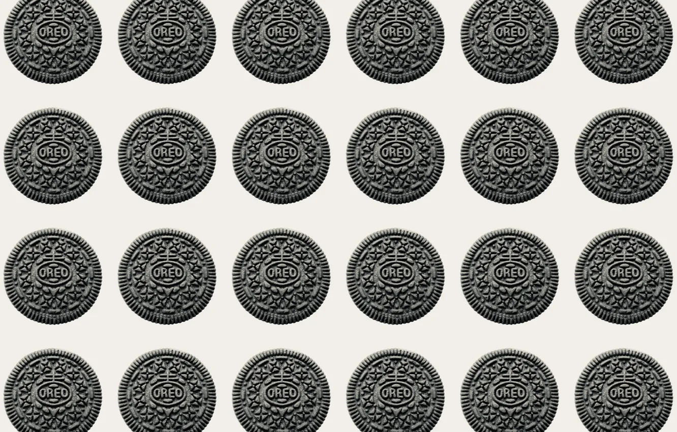 Photo wallpaper background, cookies, oreo, food for tea