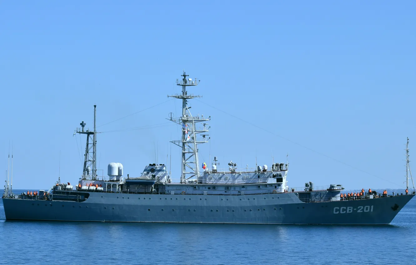 Photo wallpaper ship, average, intelligence, Priazovye