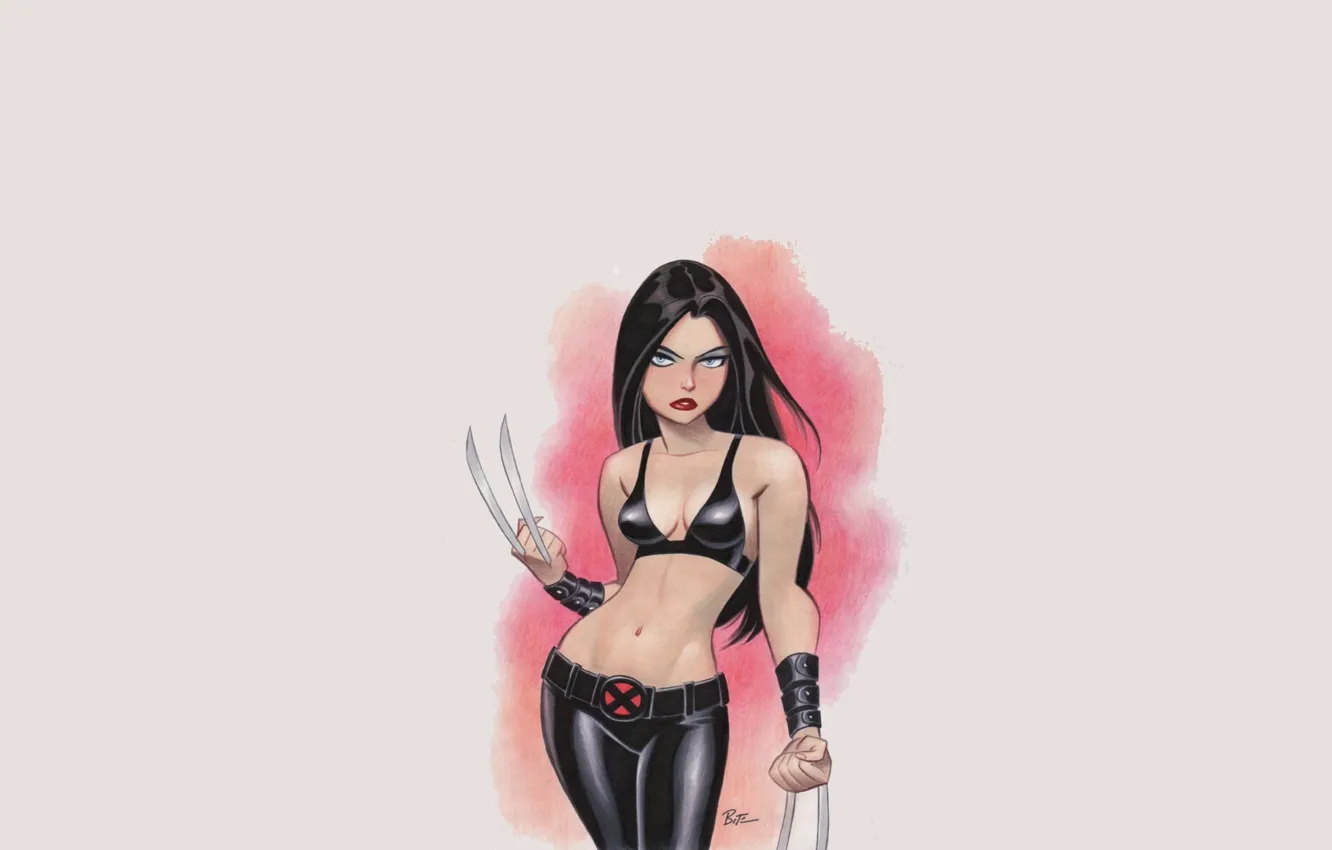 Photo wallpaper girl, X-Men, Marvel, Comics, X-23, Laura Kinney