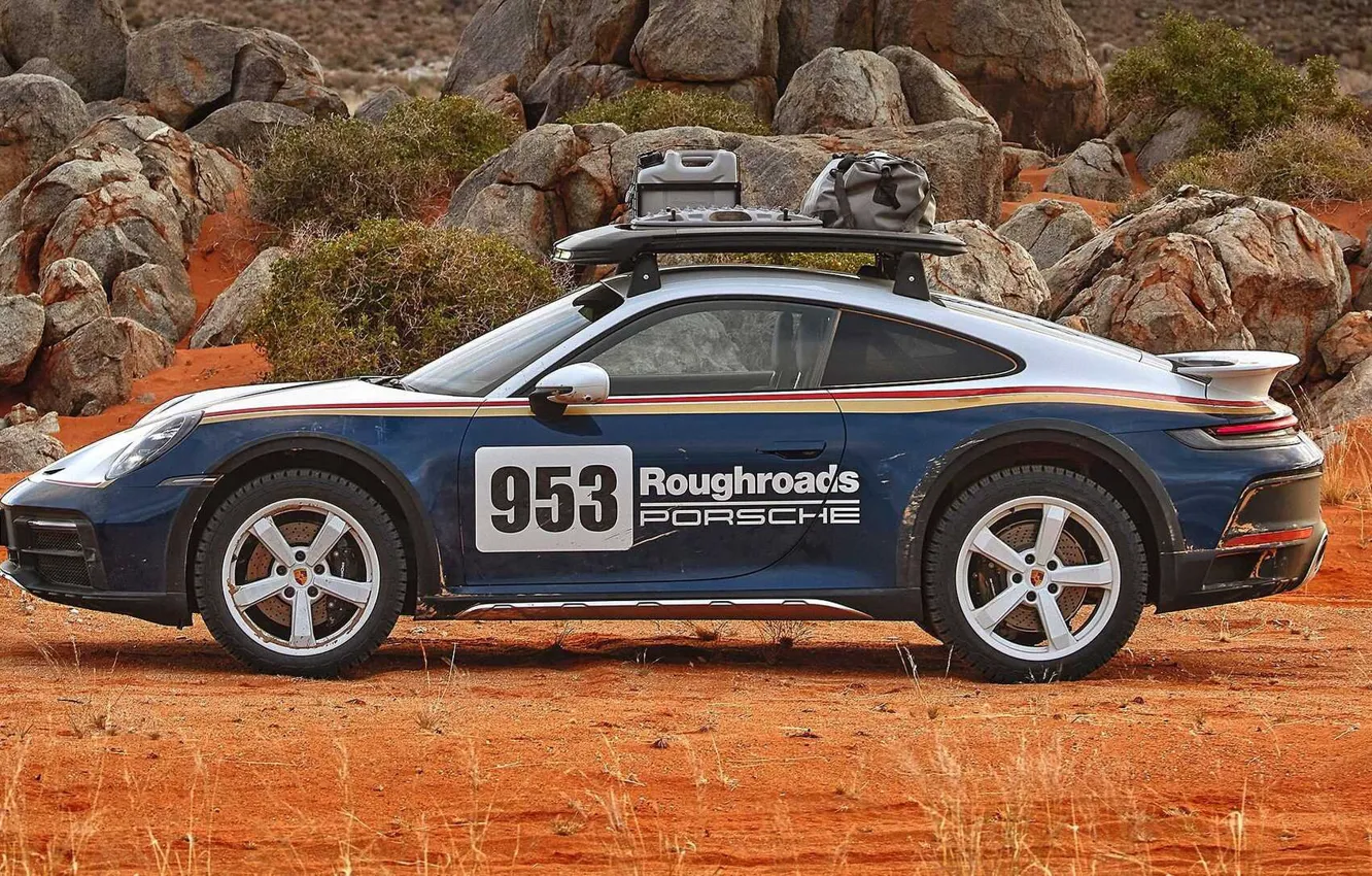 Wallpaper side view, Porsche 911, Dakar, Porsche 911 Dakar for mobile ...