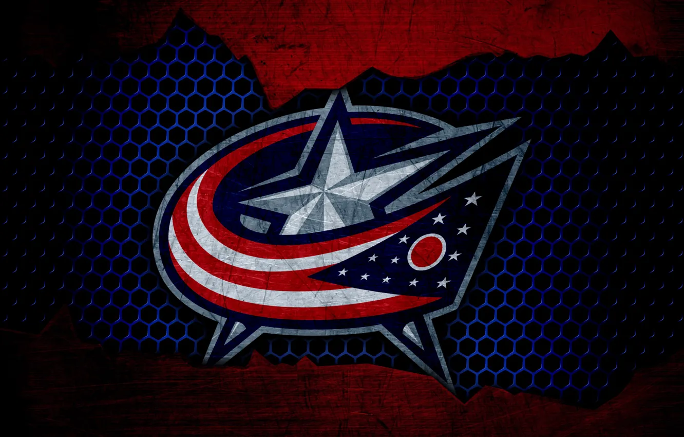 Photo wallpaper wallpaper, logo, NHL, Sport, Hockey, Columbus Blue Jackets