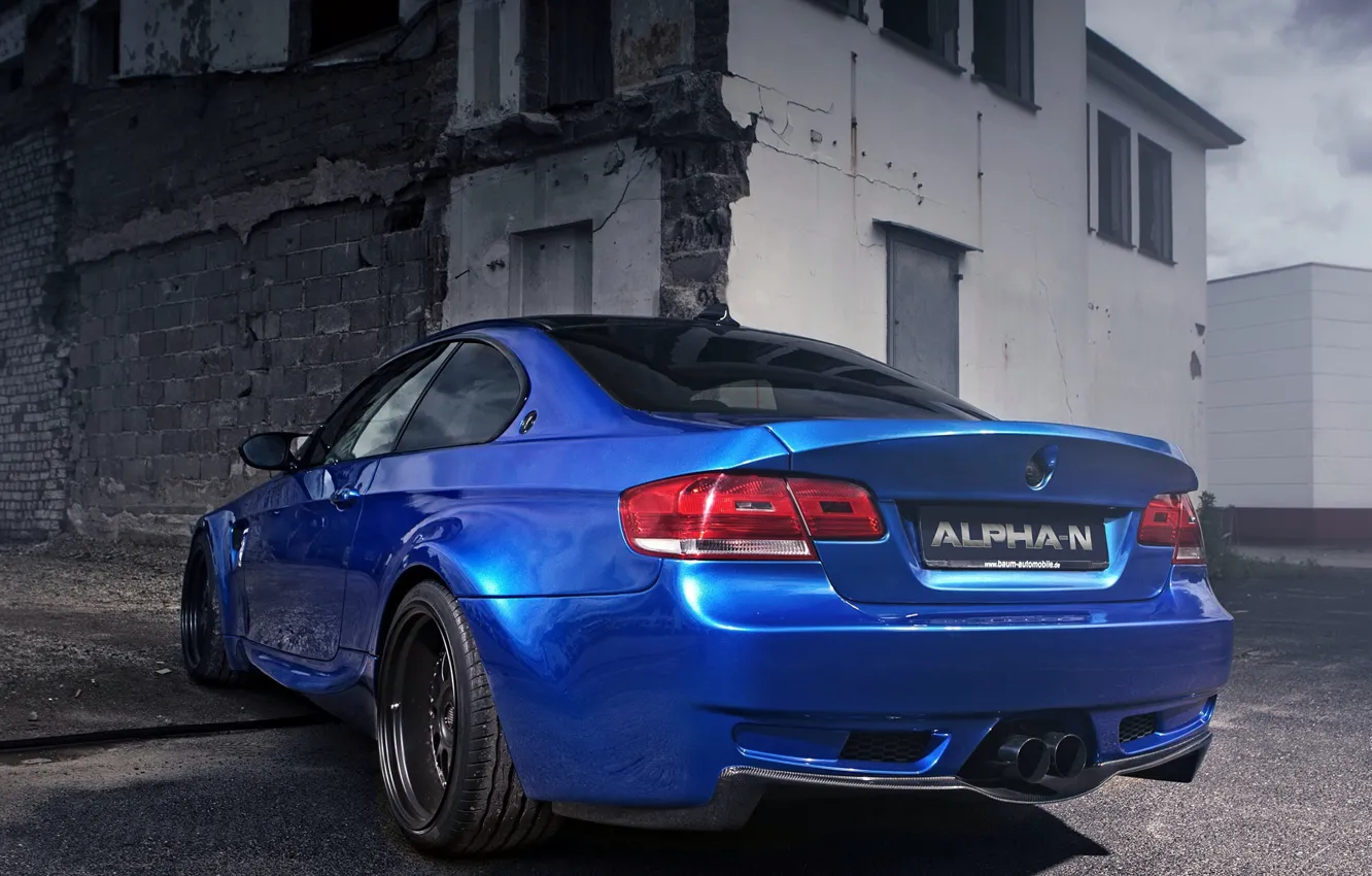 Photo wallpaper tuning, e92, Alpha-N, BT92