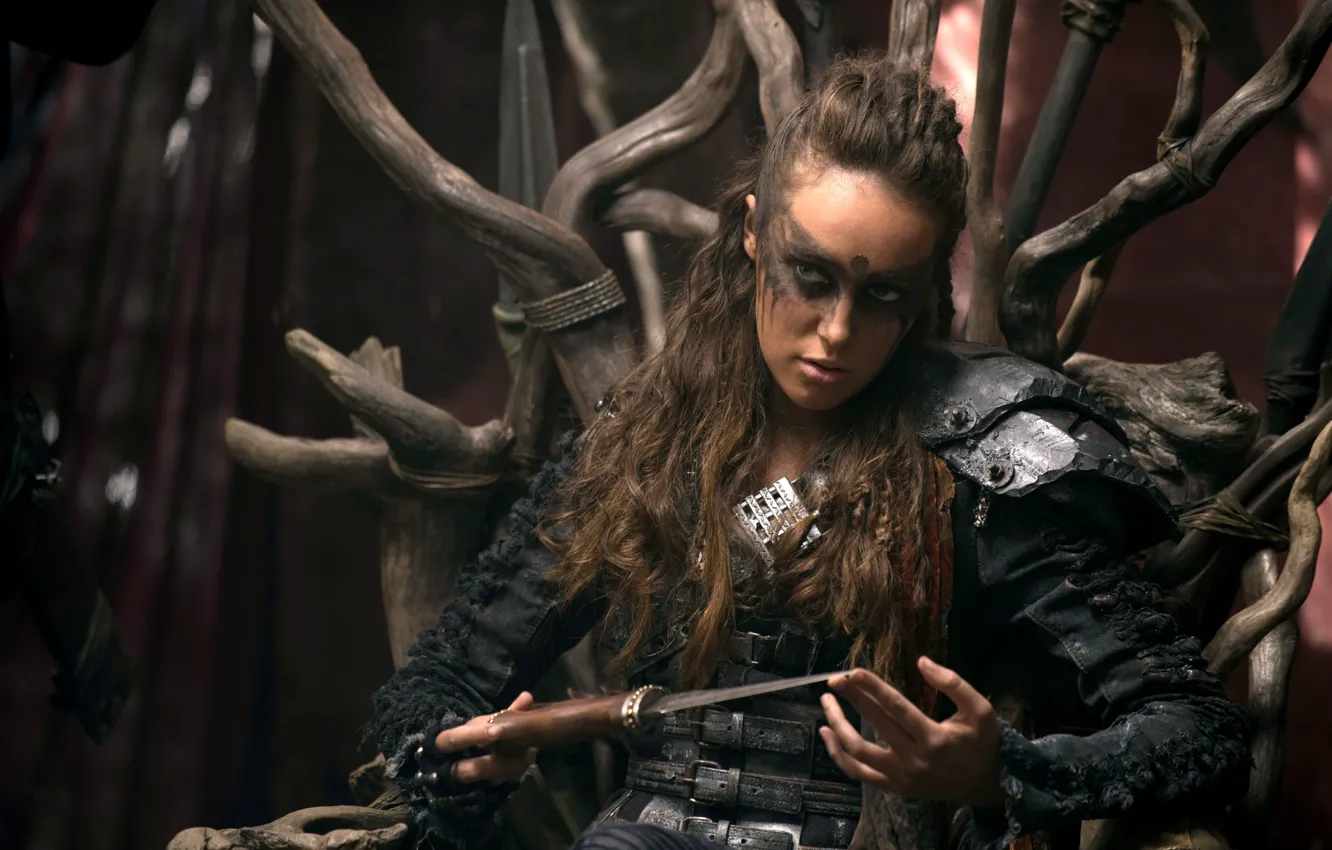 Photo wallpaper throne, tv series, The 100, Alycia Debnam Carey