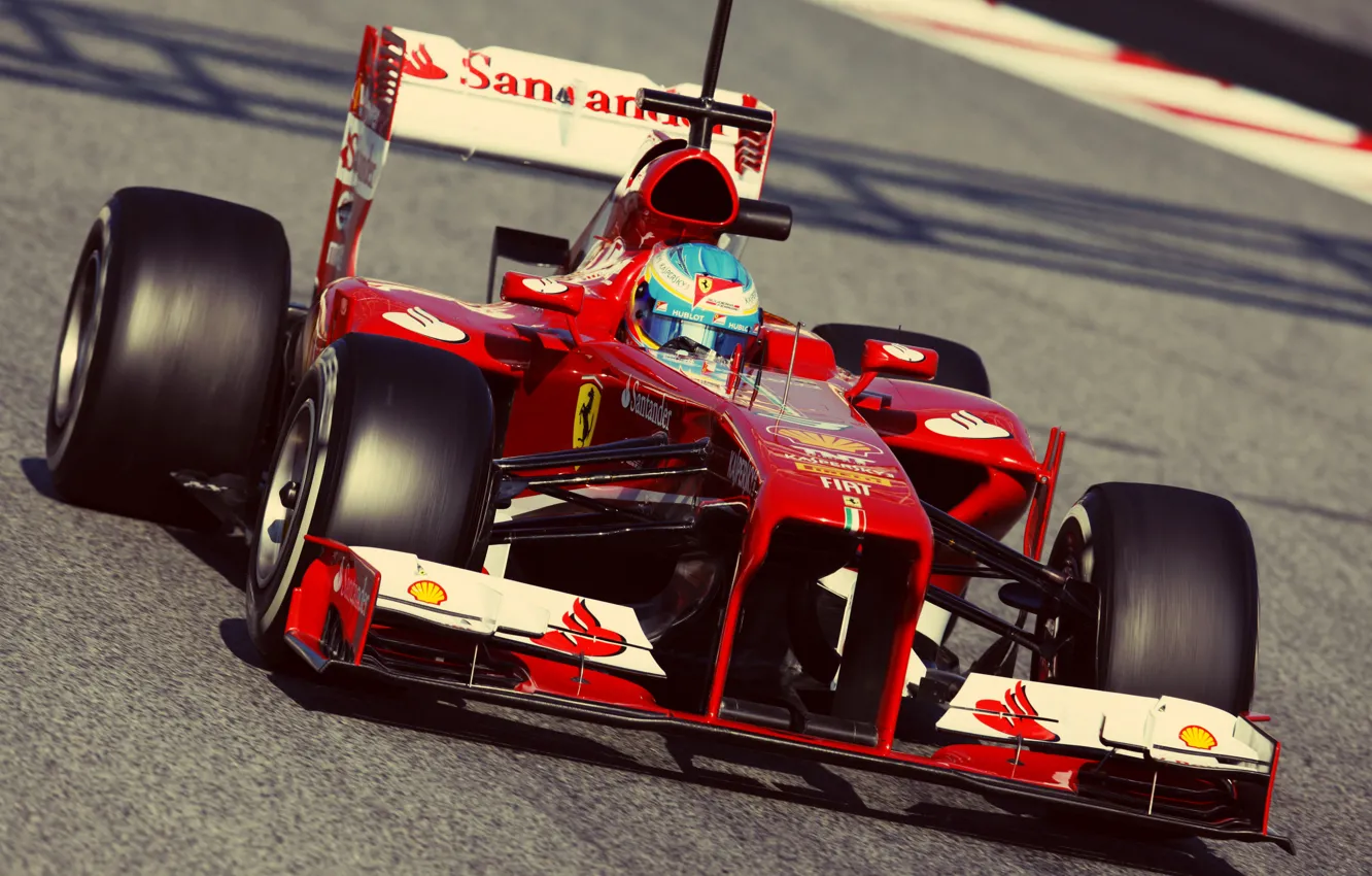 Photo wallpaper formula 1, Ferrari, Ferrari, Formula 1, alonso, Alonso, Fernando