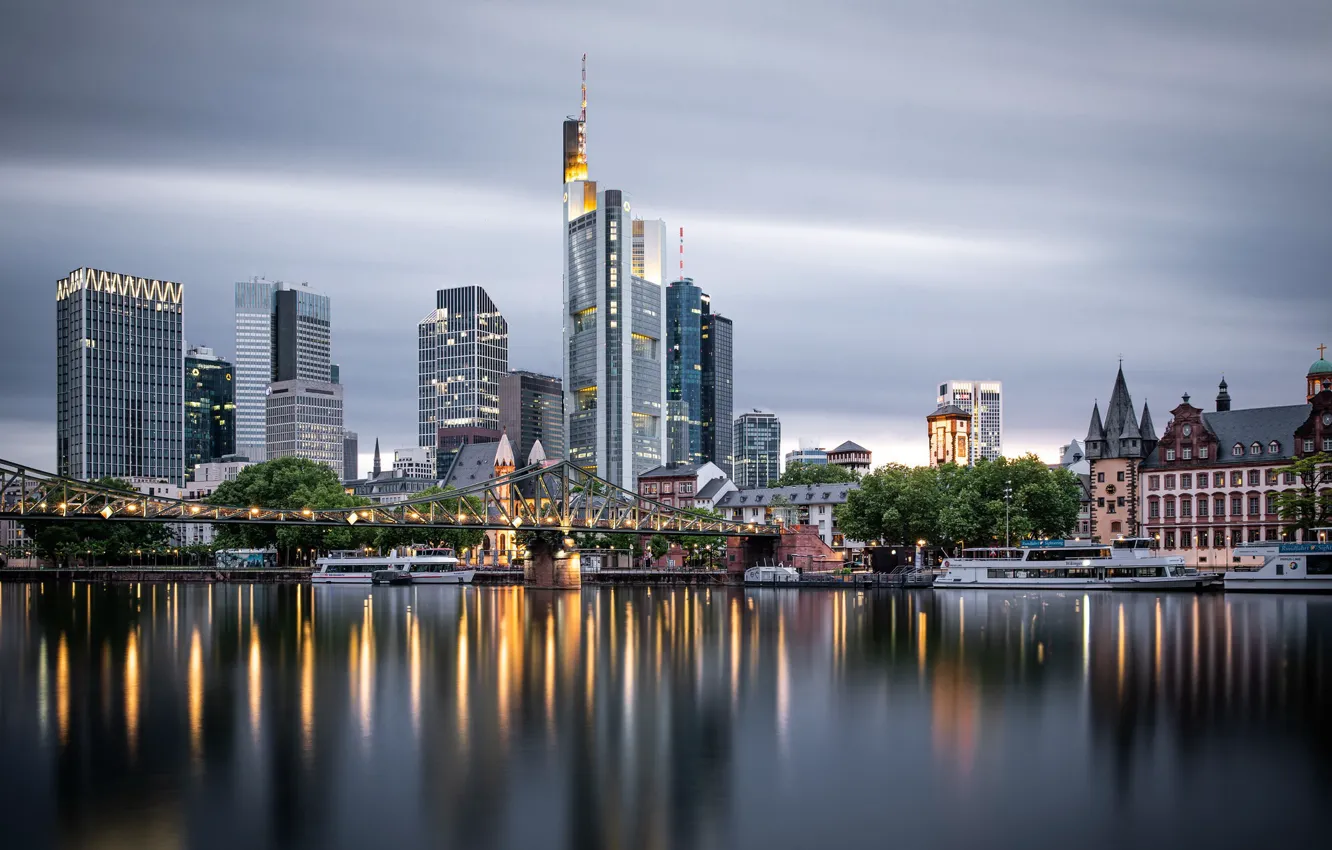 Photo wallpaper Old town, Frankfurt am Main, Hesse
