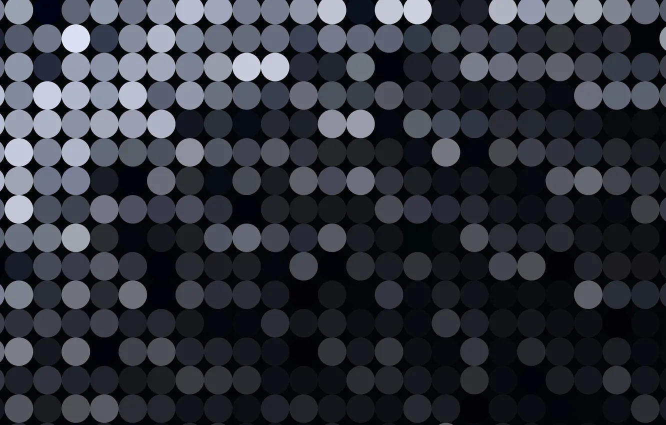 Photo wallpaper circles, texture, black and grey