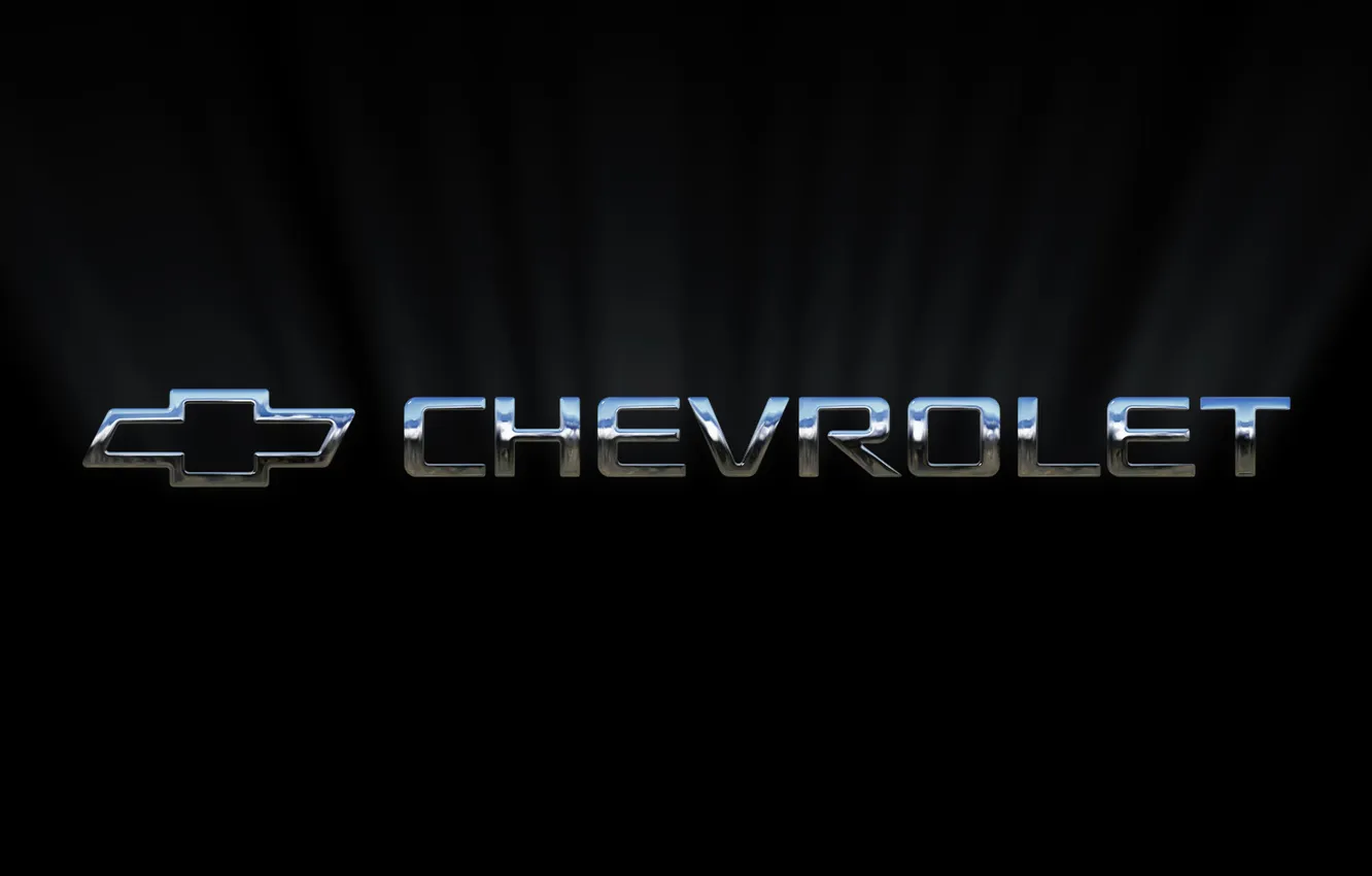 Photo wallpaper logo, Chevrolet, emblem