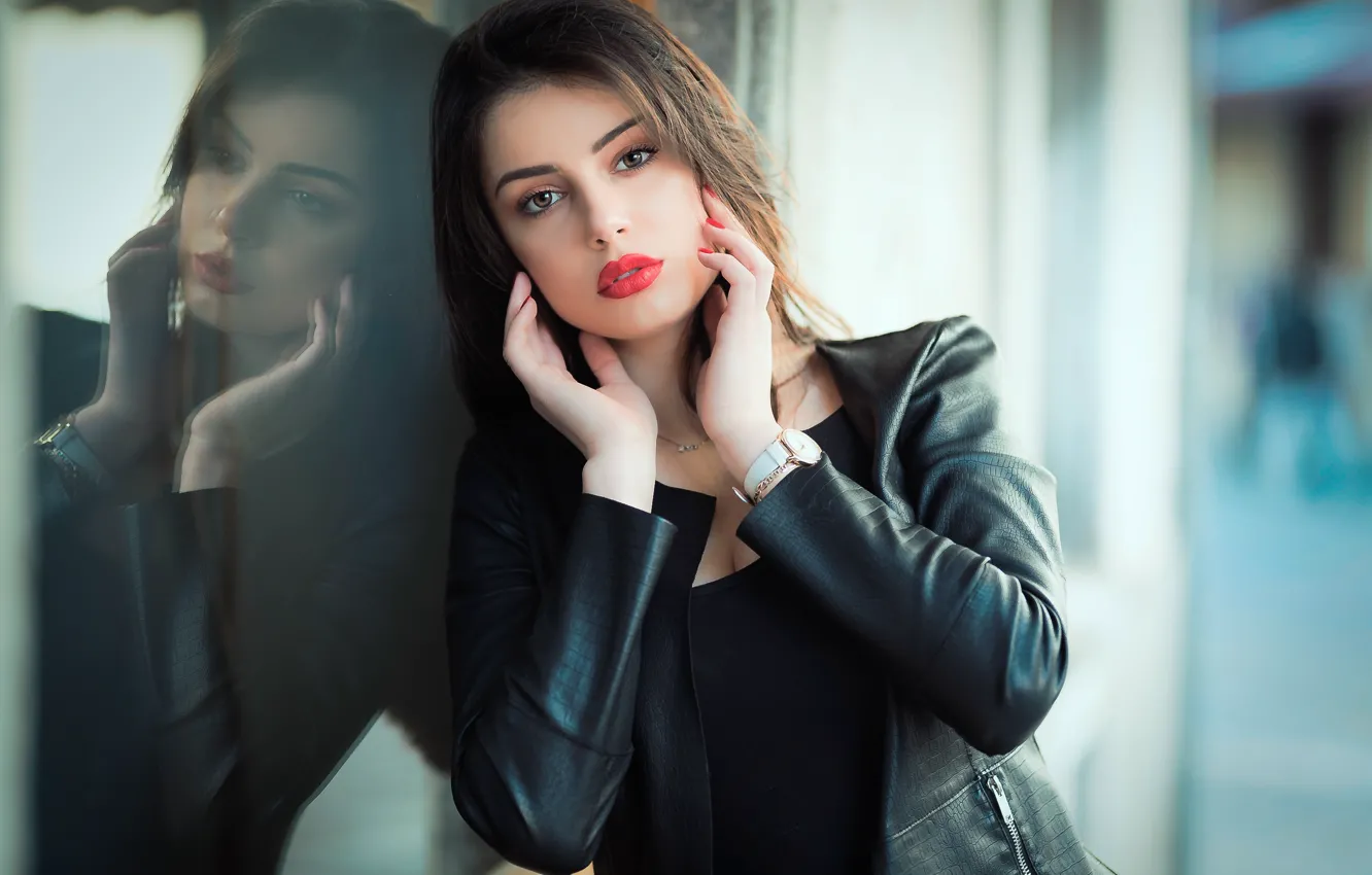 Photo wallpaper look, face, style, model, beauty, Ester