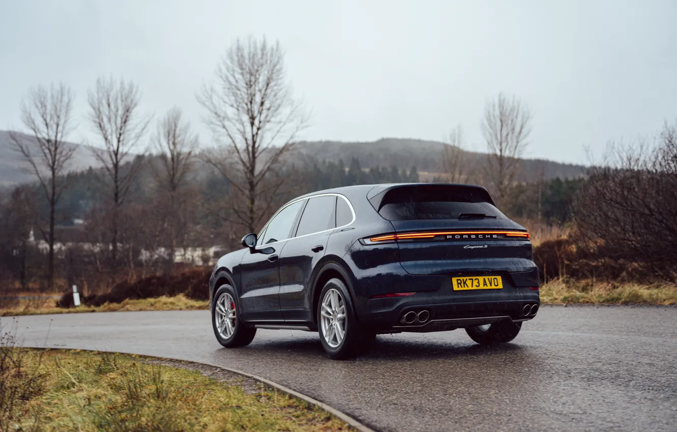 Photo wallpaper Porsche, Cayenne, Porsche Cayenne S