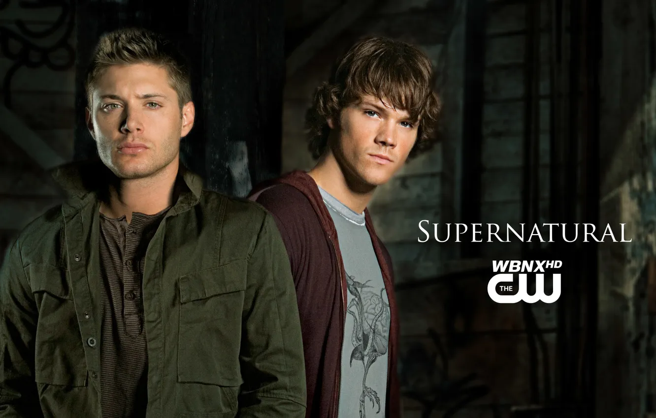 Photo wallpaper Supernatural, Sam, din, Jared Padalecki, Jensen ackles