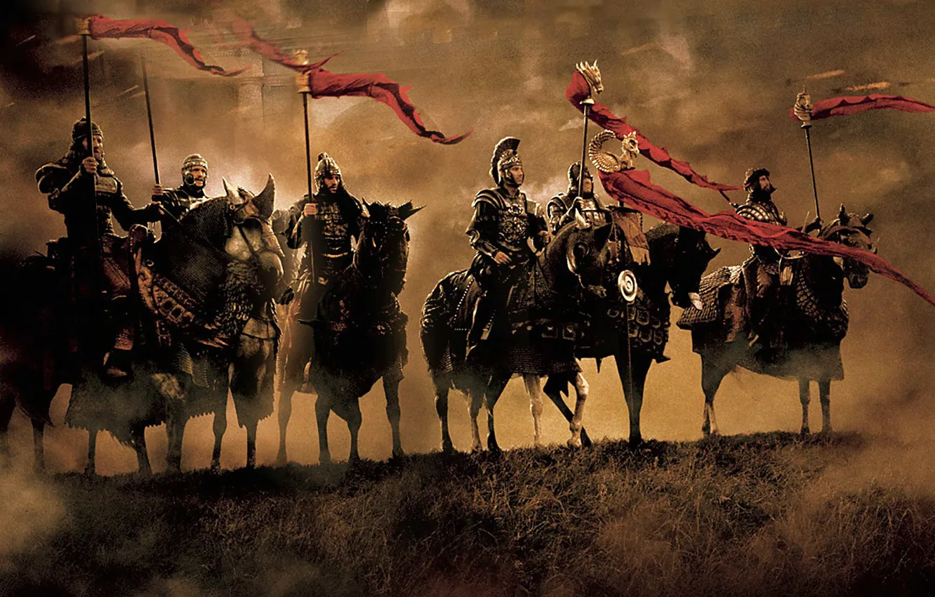 Photo wallpaper armor, war, fight, horse, king, Arthur, King Arthur