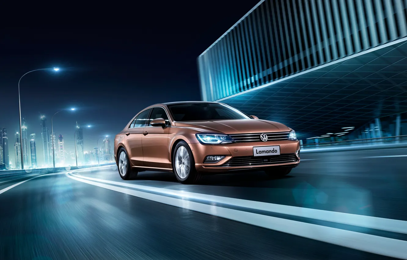 Photo wallpaper Volkswagen, Volkswagen, 2015, Lamando, lamanda