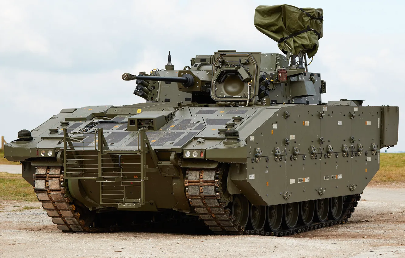 Photo wallpaper UK, war machine, Armored, AJAX NUMBER