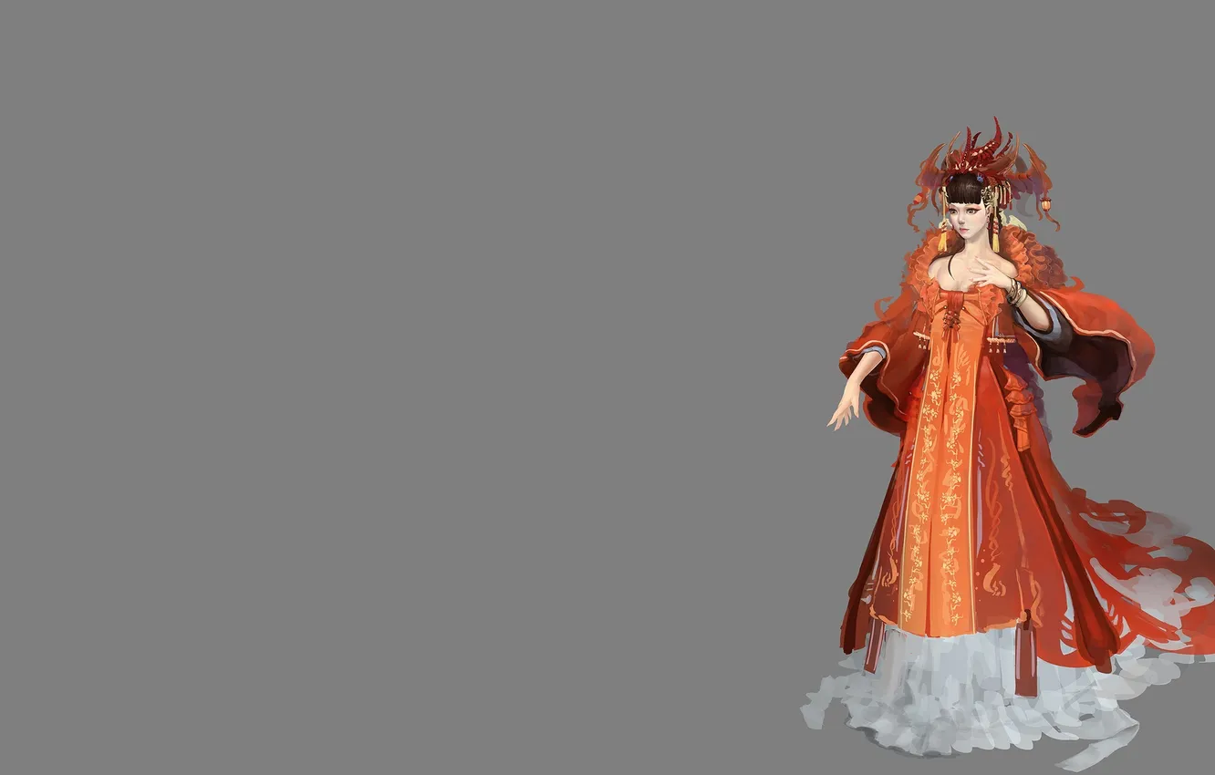 Photo wallpaper girl, fantasy, the game, art, costume