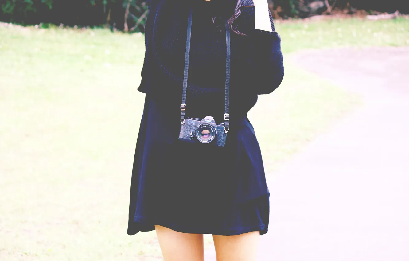 Photo wallpaper camera, the camera, lens