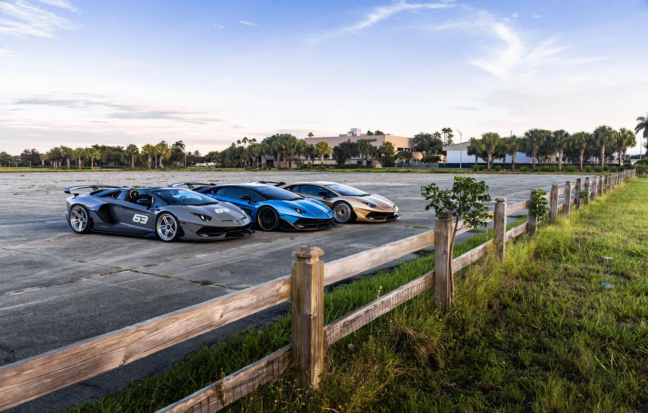 Photo wallpaper car, Lamborghini, Supercar