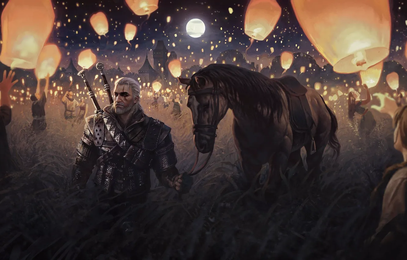 Photo wallpaper medallion, The Witcher, Geralt, Witcher, The Witcher 2: assassins of kings, Geralt of Rivia, Geralt …