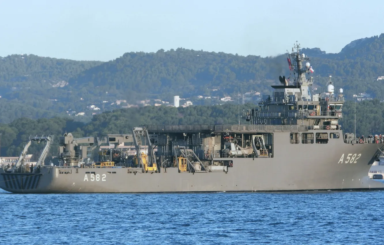 Photo wallpaper TCG Alemdar, lifeguard, Turkey, submarines