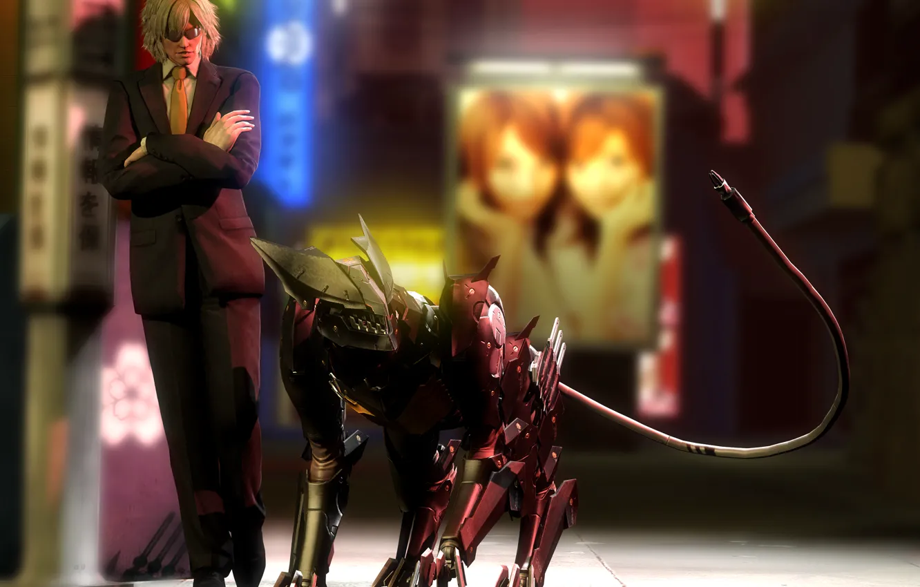 Photo wallpaper Snake, Raiden, Metal Gear Rising: Revengeance, cyborg, Jack the Ripper, Platinum Games, Konami, mgr