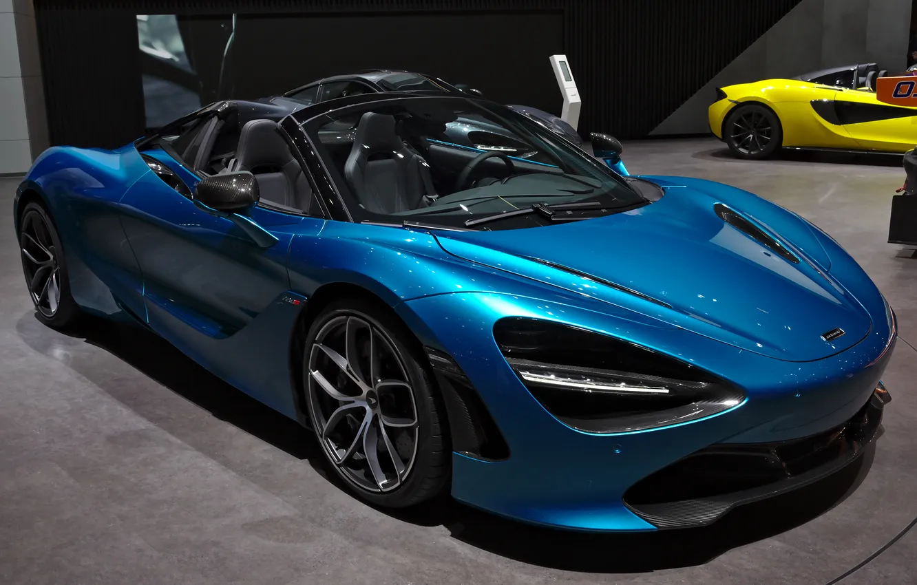 Photo wallpaper McLaren, wallpaper, Spider, McLaren 720S Spider Geneva 2019