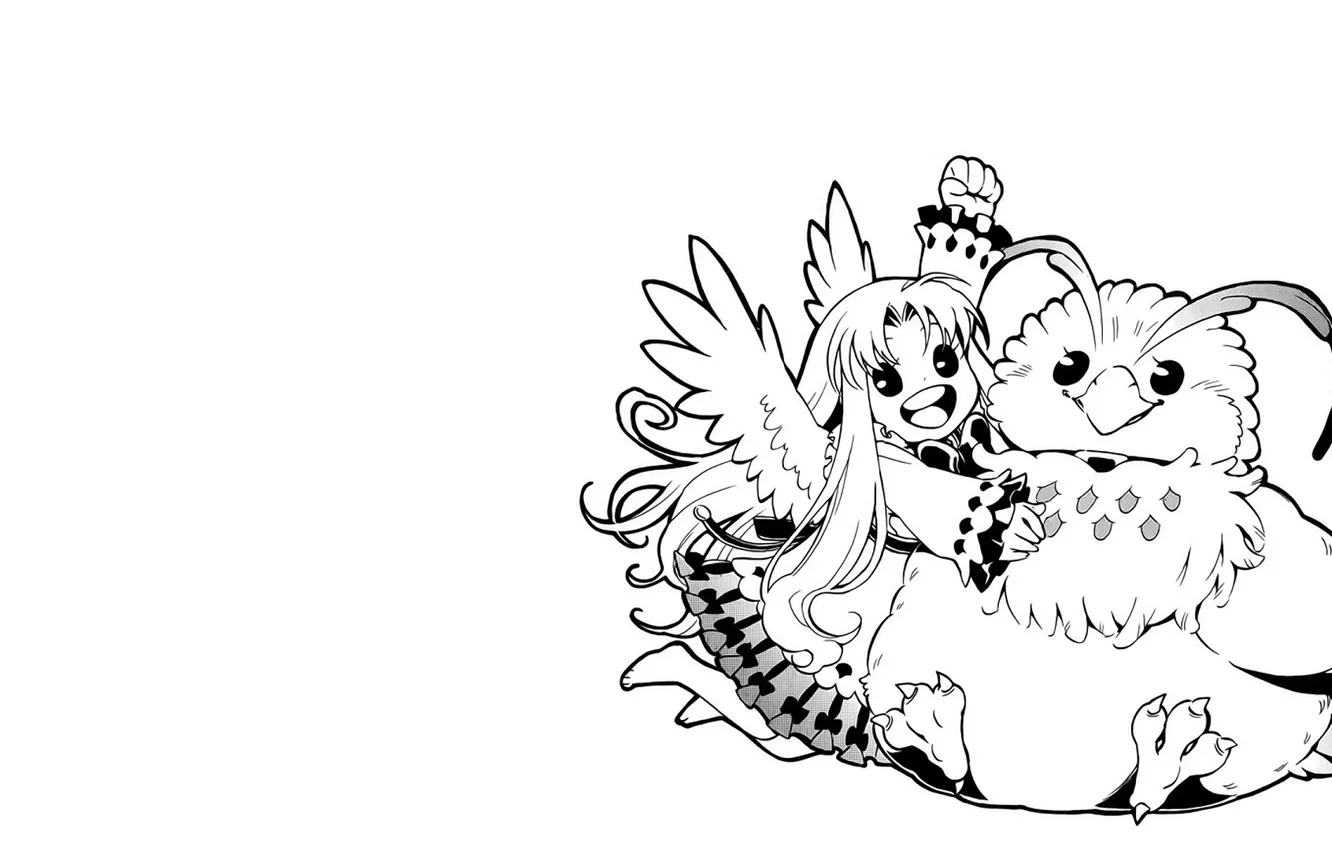 Photo wallpaper girl, bird, The Rising of the Shield Hero