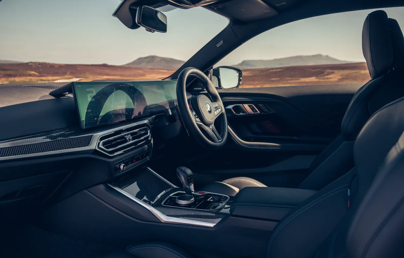 Photo wallpaper BMW, M2, BMW M2, Car Interior, G87, 🤢