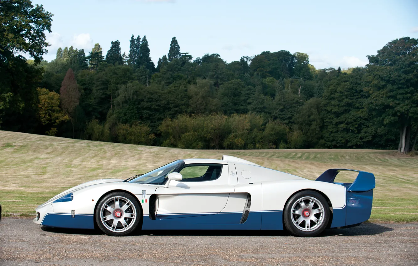 Photo wallpaper Maserati, MC12, Maserati MC12, side view