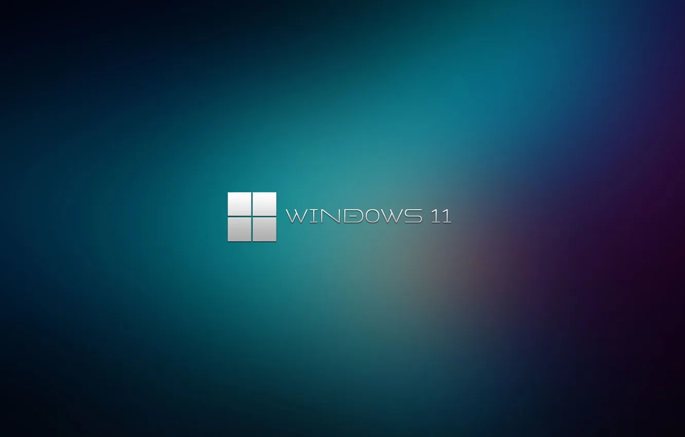 Photo wallpaper abstract, Microsoft, windows, logo, icon, Windows 11